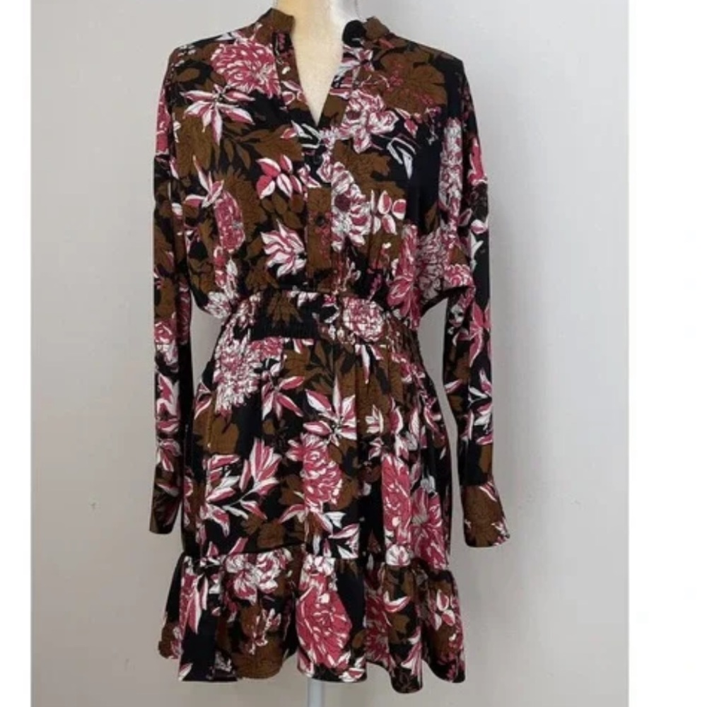 Zara Tiered Floral Dress Size Small Like New